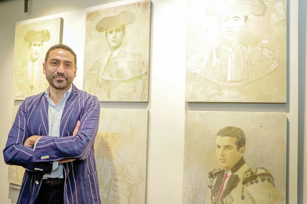 El trabajo de Chema Rodríguez se exhibe en la Galería Baga 06, que se ubica en la colonia Guadalupe Inn. (LUIS CORTÉS. EL UNIVERSAL)