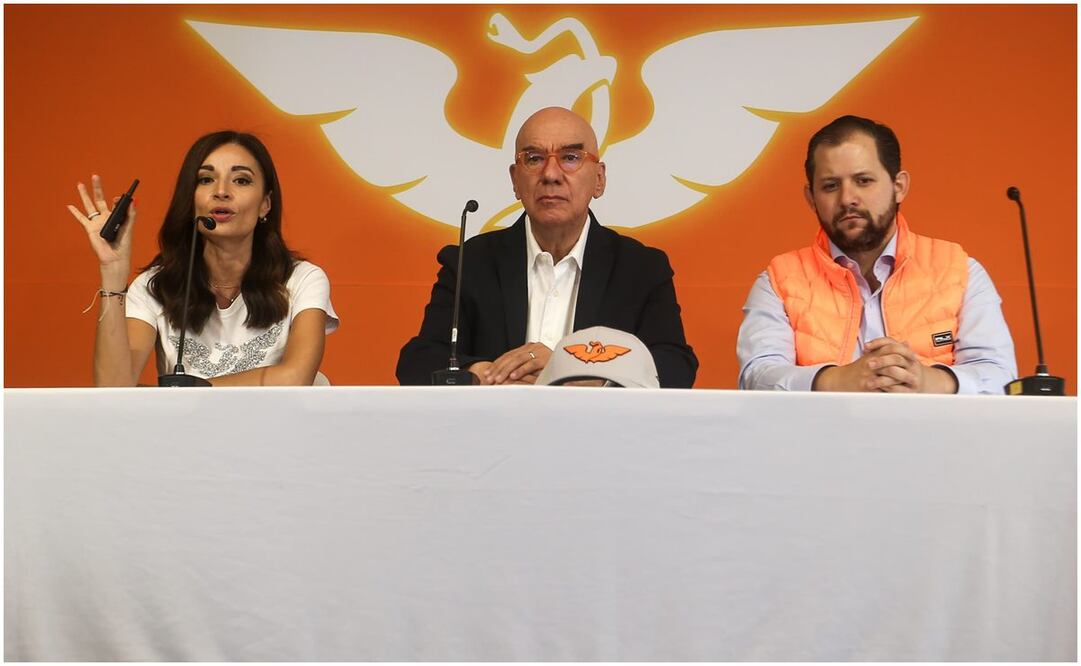 Dante Delgado, dirigente nacional de Movimiento Ciudadano. Foto: Luis Camacho/EL UNIVERSAL