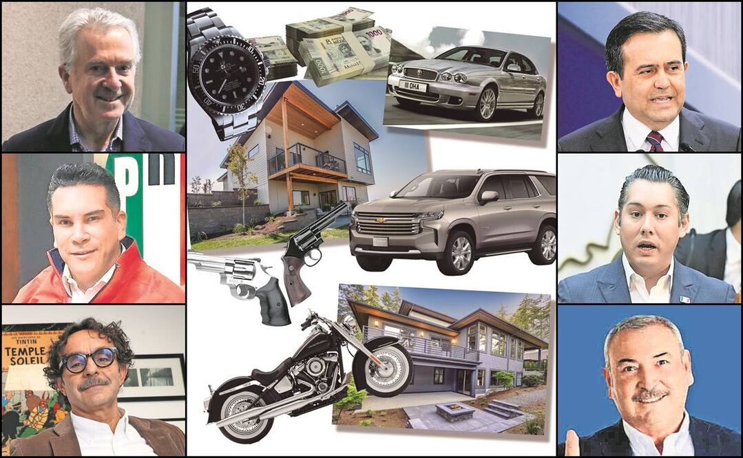 SANTIAGO CREEL, ALEJANDRO MORENO, GABRIEL QUADRI, IDELFONSO GUAJARDO, ARTURO B. DE LA GARZA Y PEDRO GARZA TREVIÑO. FOTOS: ISTOCK Y TOMADAS DE WEB