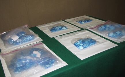 Sujeto pretendía introducir a EU 2.26 kilos de metanfetaminas