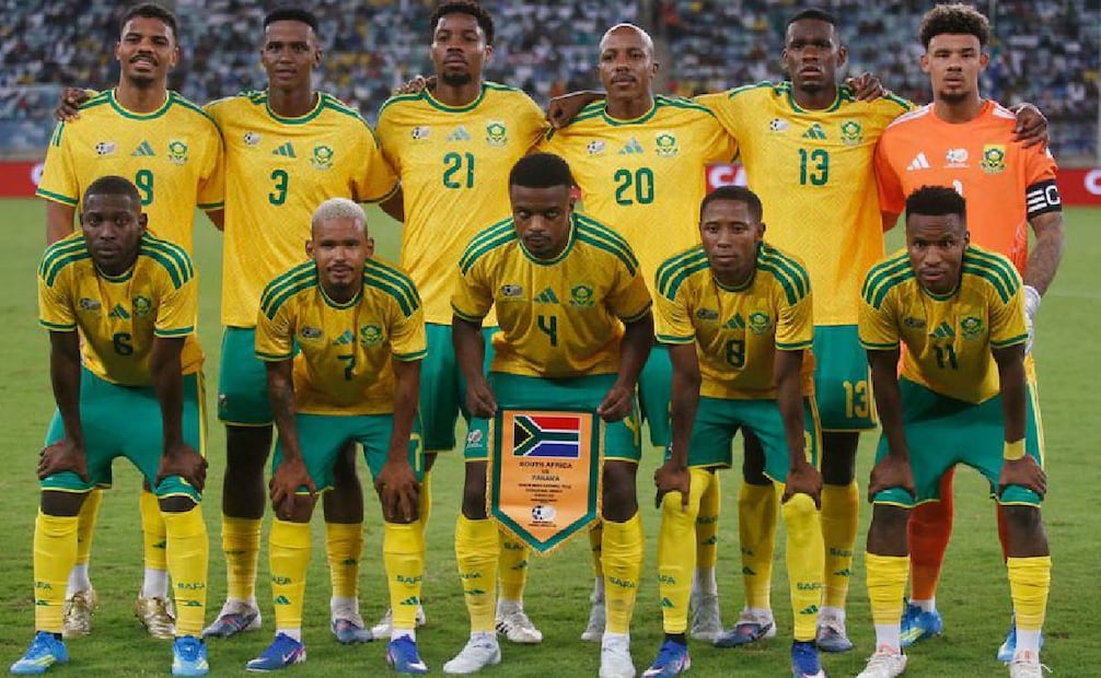 Selección de Sudáfrica, rumbo a la Copa del Mundo de 2026 - Foto: Especial