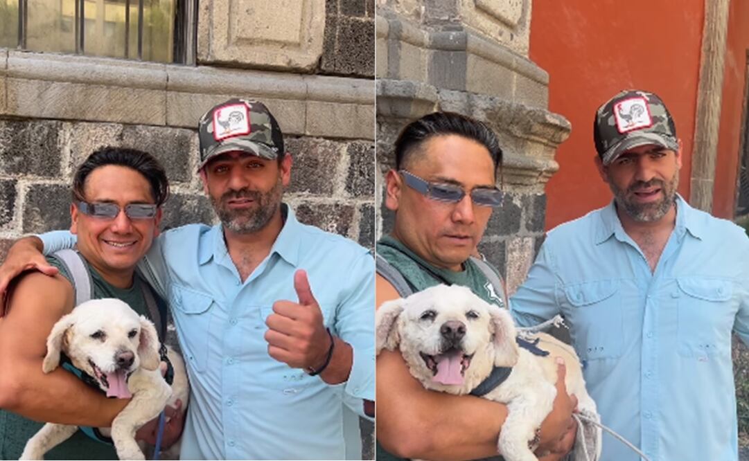 Arturo Islas encuentra a dueño de perrito que sacaron del Metro CDMX. Fotos: Captura de video