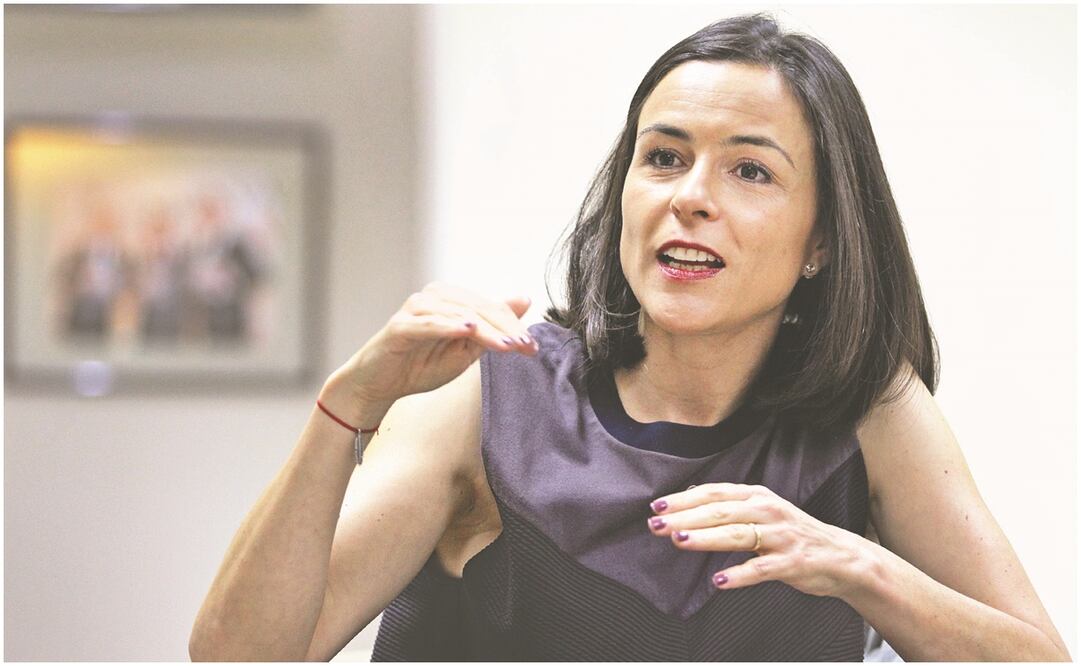La comisionada presidenta de la Cofece, Alejandra Palacios. Foto: Archivo / EL UNIVERSAL 