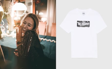 Esta es la playera de Zara que debes usar durante Año Nuevo