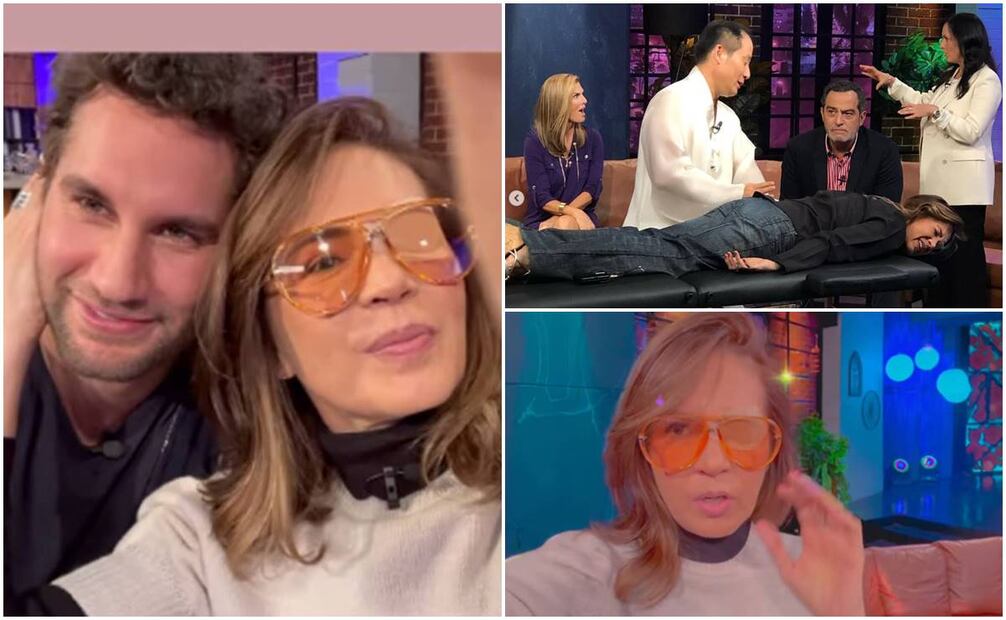 Yolanda Andrade luce recuperada; hace unos días se sometió a terapia coreana en pleno programa.