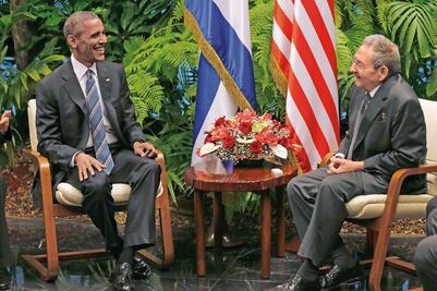 Obama, en Sierra Maestra