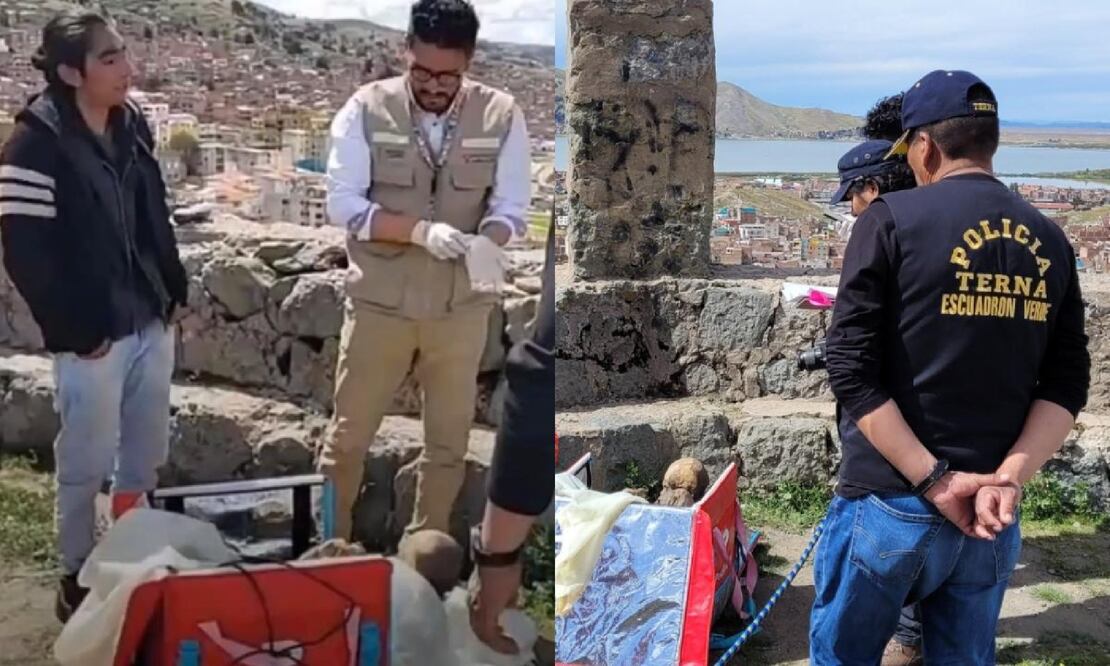 El supuesto dueño fue identificado como Julio Cesar. Foto: Twitter: @cuenta__pe / @PunoSinFiltro