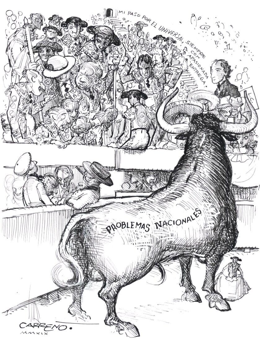 Valientes lidiadores políticos