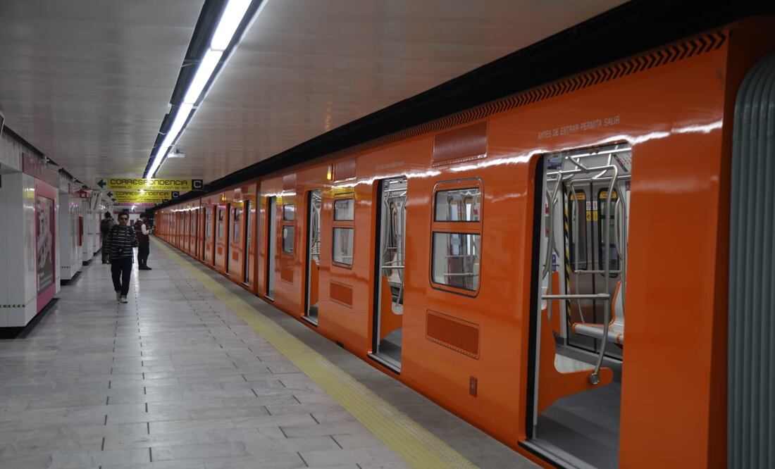 El Sistema de Transporte Colectivo (STC) Metro tendrá un horario de día festivo, es decir, de las 07:00 horas a las 00:00 horas. Foto: Carlos Odín/EL UNIVERSAL