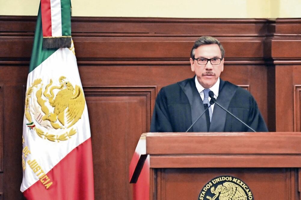 Nuevas propuestas. El ministro Javier Laynez se encargará de exponer propuestas de resolución de las acciones de inconstitucionalidad (ARCHIVO EL UNIVERSAL)