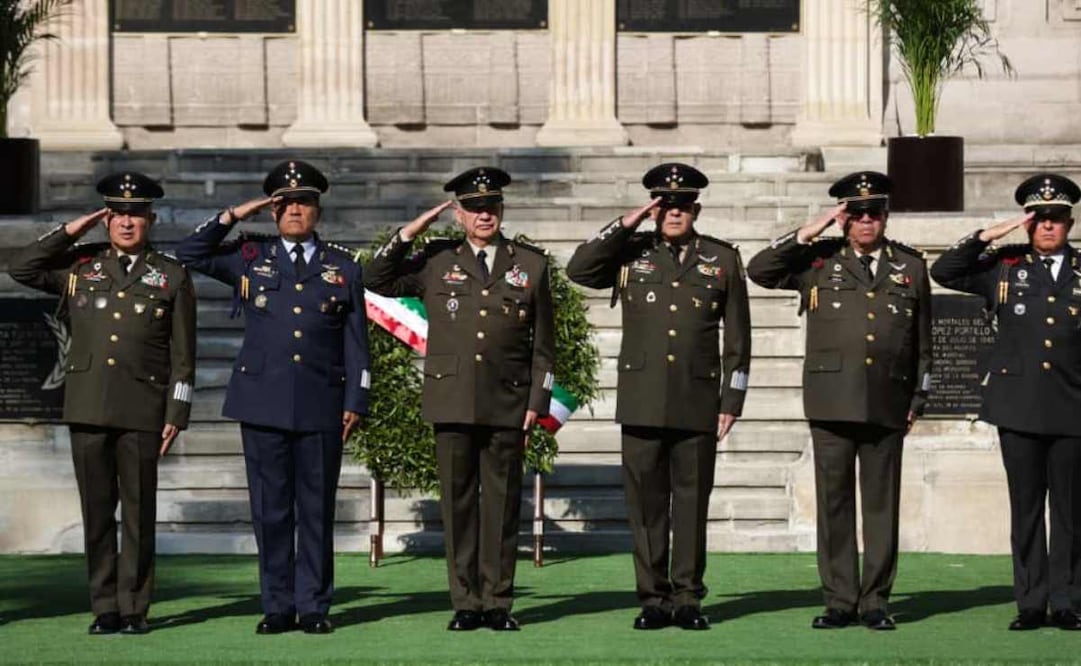 Secretario de la Defensa encabeza 80 aniversario del regreso del Escuadrón 201. Foto: Carlos Mejía / EL UNIVERSAL