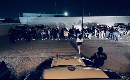 Fiesta convocada en Facebook termina con 193 detenidos en Chihuahua; la mayoría eran menores de edad