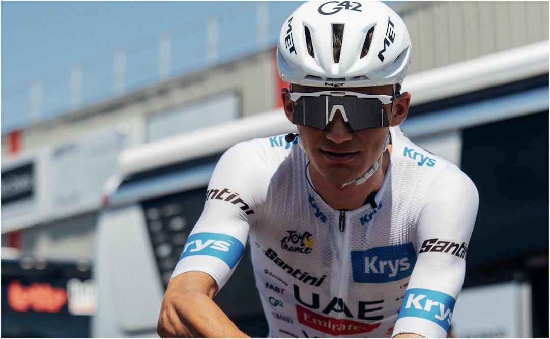 FOTO: Isaac del Toro se mantiene tercero en el Tour de Francia y conserva el liderato juvenil - UAE Team