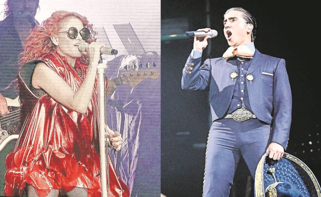 Paulina Rubio y Alejandro Fernández son dos de la propuestas de la feria (FOTOS: ARCHIVO EL UNIVERSAL)