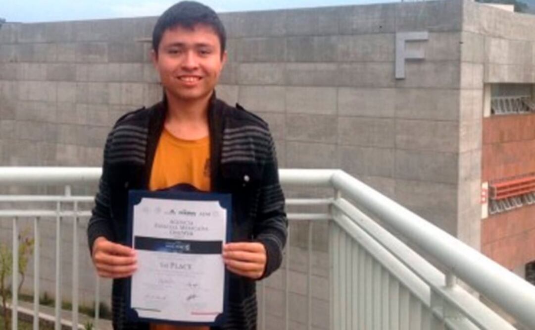 Irving Yosafat Ángel Camacho es estudiante de la licenciatura en Geociencias en la ENES Morelia de la UNAM. (FOTO: UNAM)