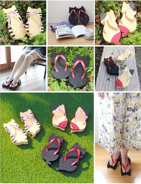 Conoce las sandalias de gato para los amantes de los mininos