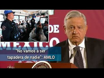 AMLO pide revisar el papel de agencias de seguridad de EU en México