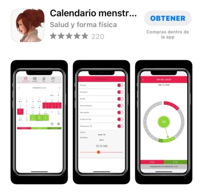 Las 5 mejores apps para gestionar la menstruación