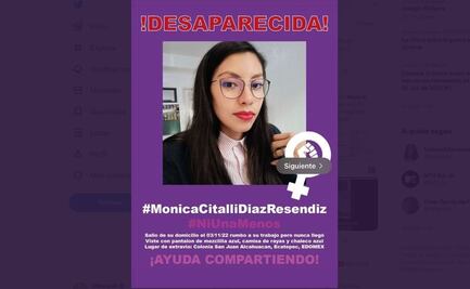 Buscan a la maestra Mónica Citlalli Díaz Reséndiz en Ecatepec