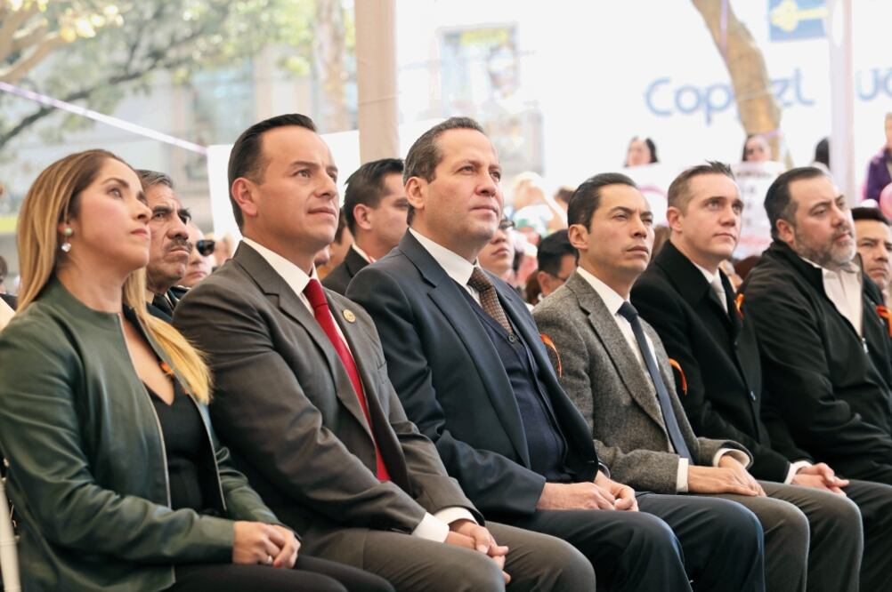 El presidente del PRI en la Ciudad de México, Eruviel Ávila, agregó que quien consiga la candidatura al gobierno capitalino debe ser una persona honrada. (VALENTE ROSAS. EL UNIVERSAL)