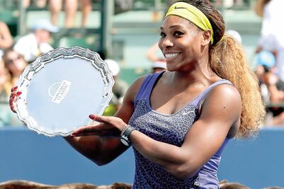 Serena es la reina de las raquetas