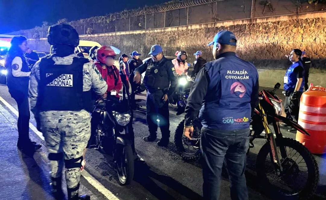 Alcalde de Coyoacán asegura continuar trabajando en la seguridad seguridad (26/10/2025). Foto: Especial