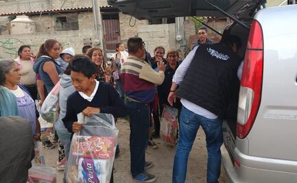 Reparten 3 mil despensas a “los invisibles” de Naucalpan ante el Covid-19
