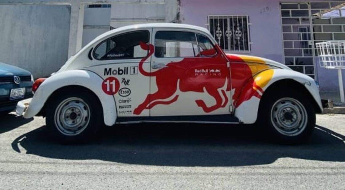 Conoce al VoCheco, el VW inspirado en el auto de Fórmula 1 de Checo Pérez