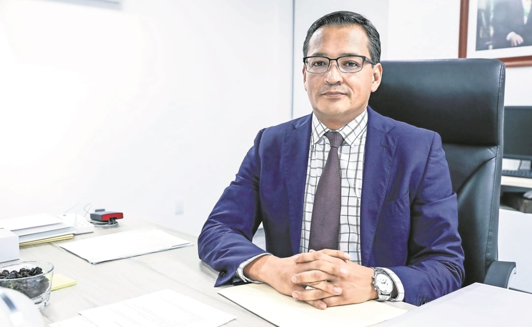 Subsecretario de Comunicaciones de la SCT, Édgar Olvera. (CRISTOPHER ROGEL BLANQUET. EL UNIVERSAL)