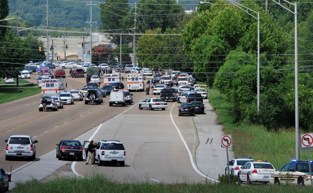 Por lo menos dos instalaciones militares en Tennessee fueron atacadas a disparos el Jueves, incluso unas instalaciones navales en Chattanooga  Foto: AP