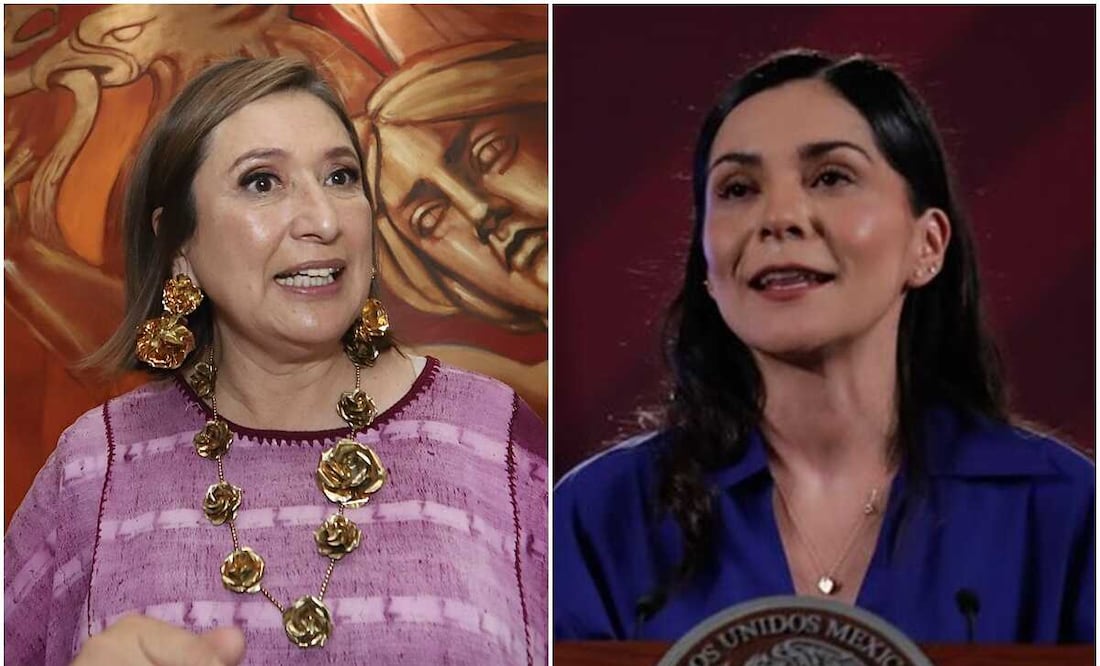 García Vilchis señaló que el video fue grabado cuando Xóchitl Gálvez era jefa delegacional de Miguel Hidalgo, en la CDMX. Foto: Berenice Fregoso - Diego Simón Sánchez / EL UNIVERSAL