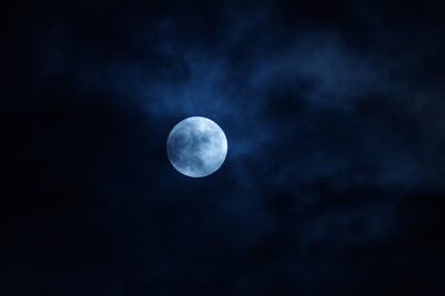 FOTOS: Así se vio la Superluna azul, fenómeno astronómico que sucede cada dos años