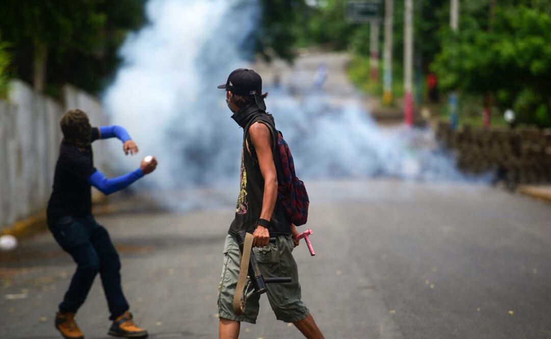 La actual crisis de Nicaragua estalló el 18 de abril pasado en protestas antigubernamentales para repudiar inicialmente una reforma a la seguridad social (Foto: AFP)
