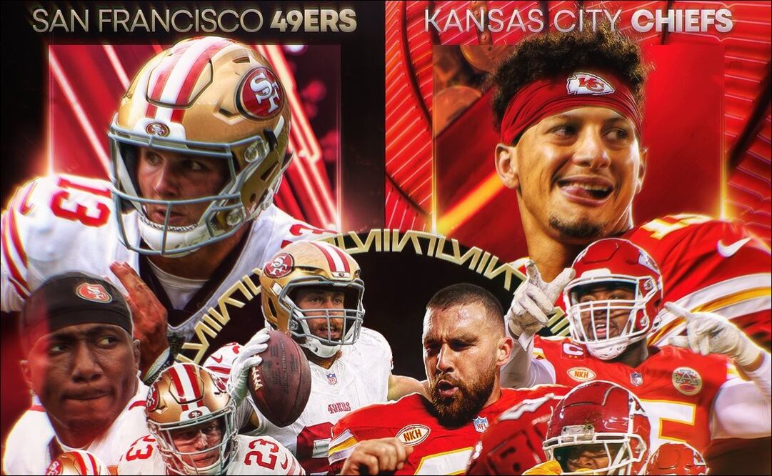 Super Bowl LVIII entre Kansas City Chiefs y San Francisco 49ers / FOTO: @SuperBowl