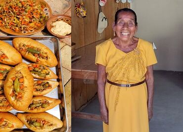 Prepara la receta de Doña Lupita de bolillos rellenos con picadillo