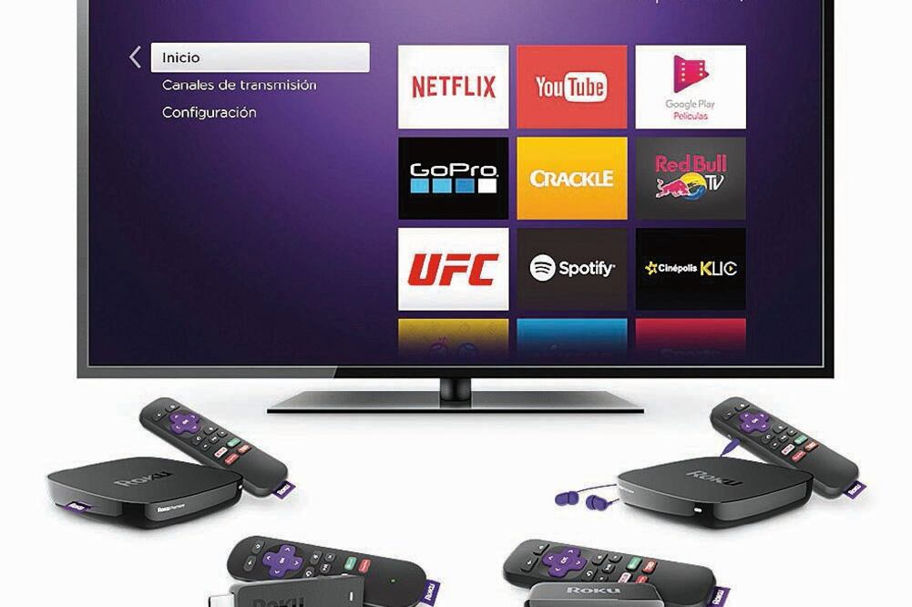 Contenidos. Roku es un dispositivo que ofrece acceso a miles de canales de televisión de paga. Foto: ARCHIVO EL UNIVERSAL