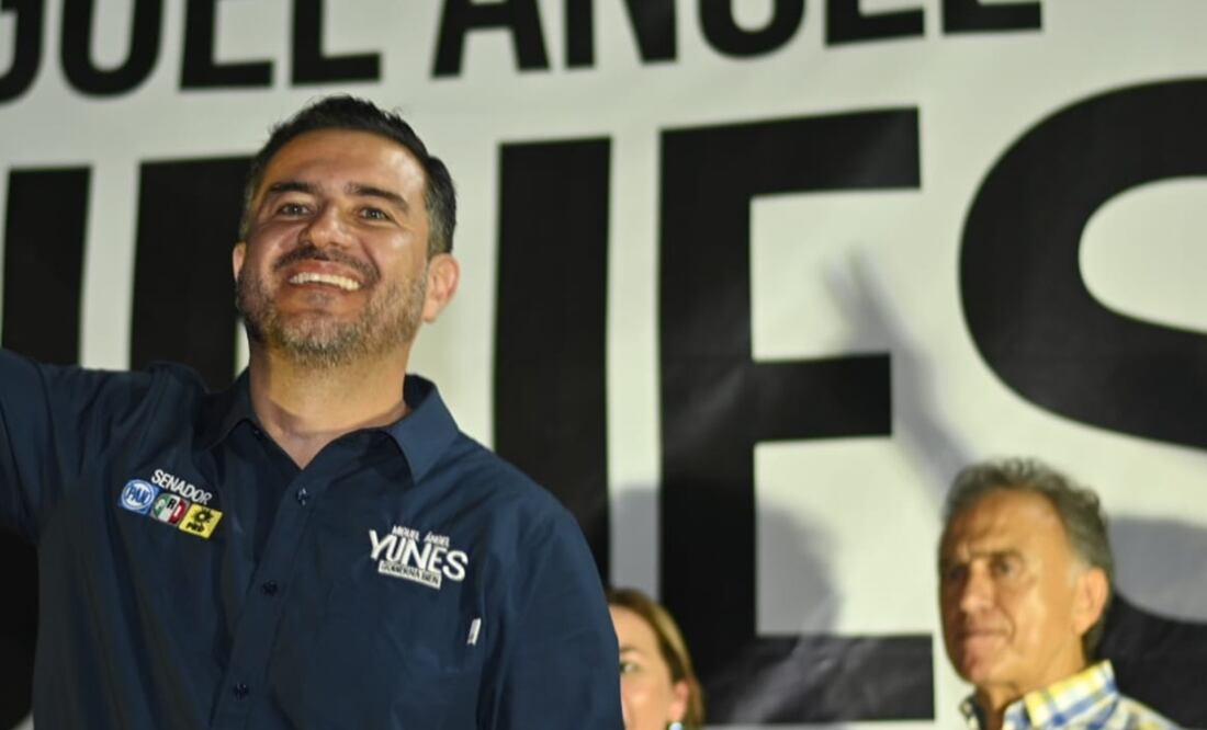 Miguel Ángel Yunes Márquez y Miguel Ángel Yunes Linares. Foto: Facebook / Miguel Ángel Yunes Márquez