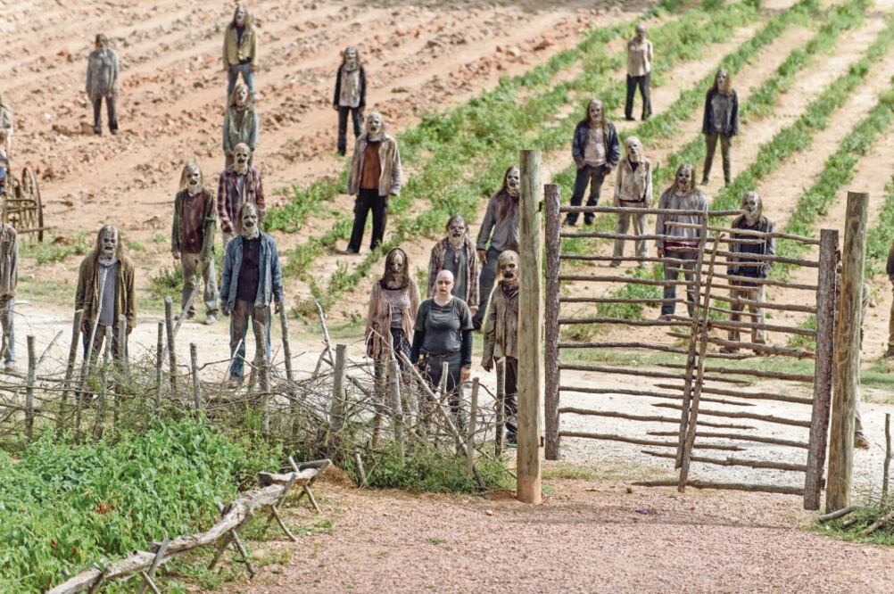 En la novena temporada de la serie, los héroes tendrán que jugar nuevas estrategias para escapar de los zombis. (FOTOS: AMC)