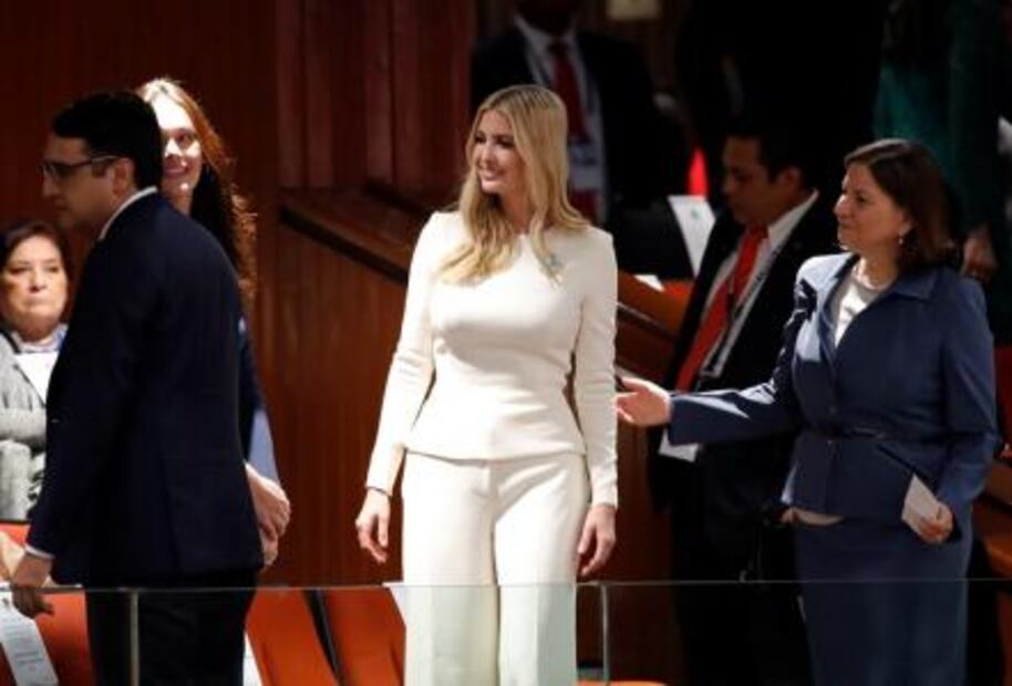 Así lució Ivanka Trump para la toma de posesión de AMLO