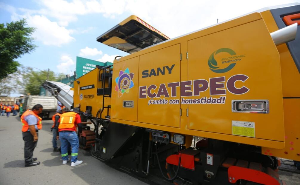 Plan Integral Oriente avanza en Ecatepec; repavimentación, agua y seguridad muestran resultados. Foto: Especial