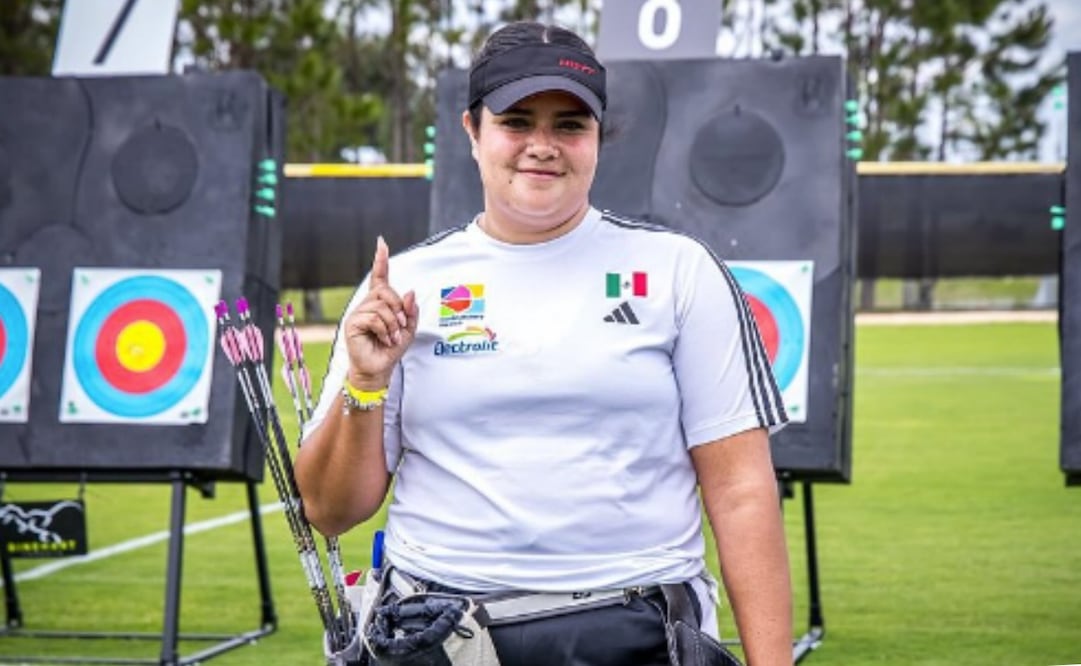FOTO: ESPECIAL - La arquera mexicana Andrea Becerra se convierte en la mejor del mundo