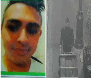 Cámaras del C-5 captaron a sujeto que llevaba diablito con los restos de Héctor y Yahir