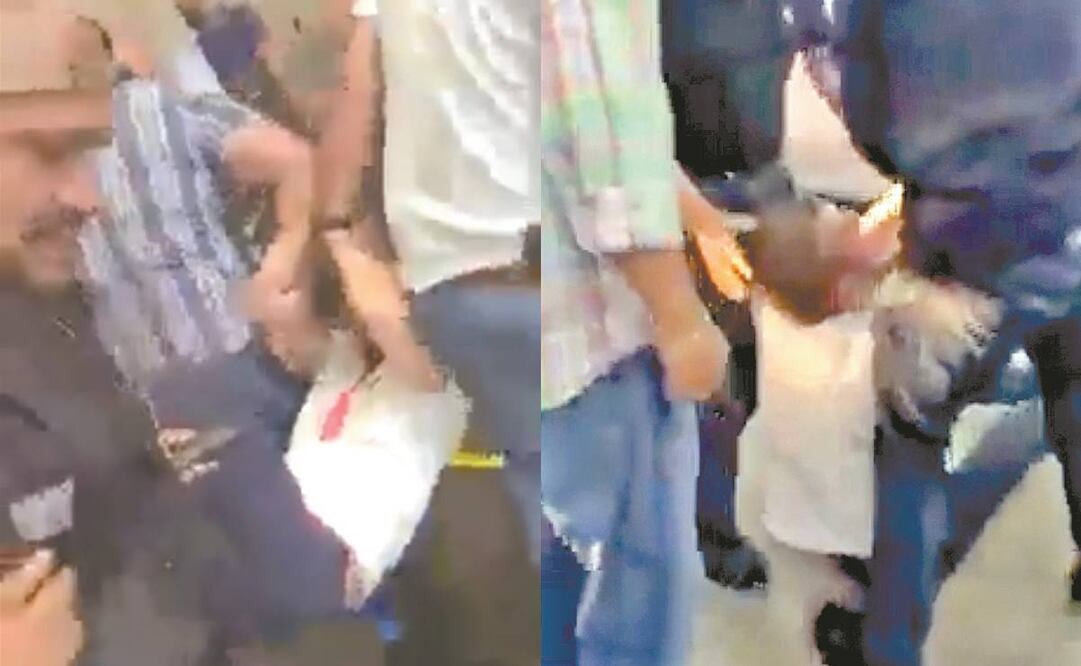 Florian Tudor, al ser detenido en la Ciudad de México. Fotos: Especial.