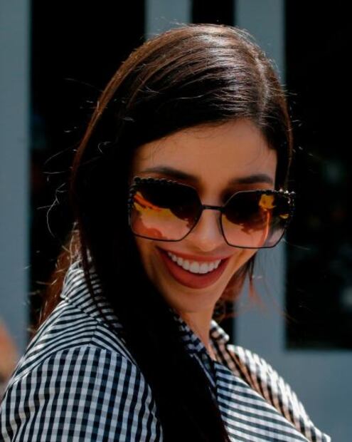 En audiencia, "El Chapo" sólo tenía ojos para Emma Coronel