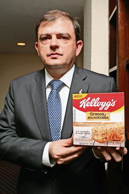Alberto Raich Ortega Presidente de Kellogg Company México (ARIEL OJEDA. EL UNIVERSAL)