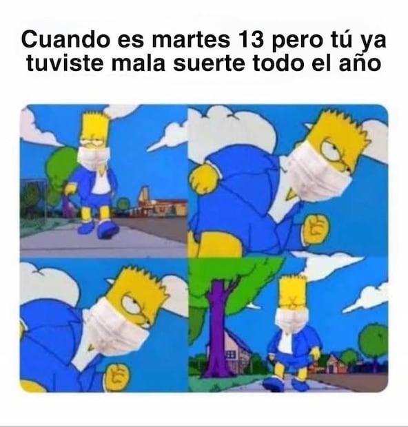 Los mejores memes que dejó el primer martes 13. Foto: Captura de pantalla