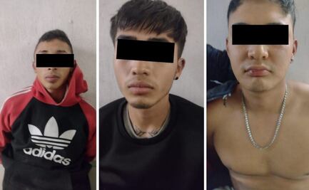 Caen 3 sujetos con mil 360 dosis de cocaína y medio kilo de marihuana en Ecatepec