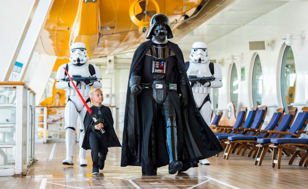 Deja que la fuerza te acompañe con Star Wars Day. Foto: Cortesía Disney Cruise Line