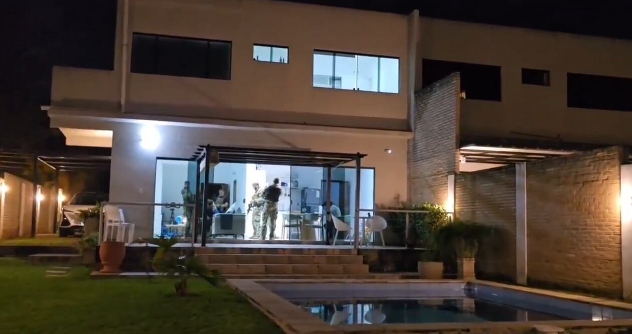 Hernán Bermúdez, presunto líder de "La Barredora", cayó en Paraguay. Foto: captura de pantalla