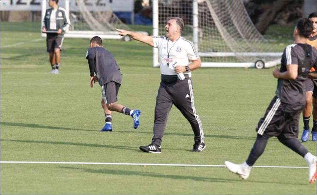 Entrenamiento de la Selección Nacional. Foto: Agustín Salinas